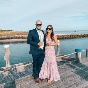 Plunging Lulus Maxi Dress